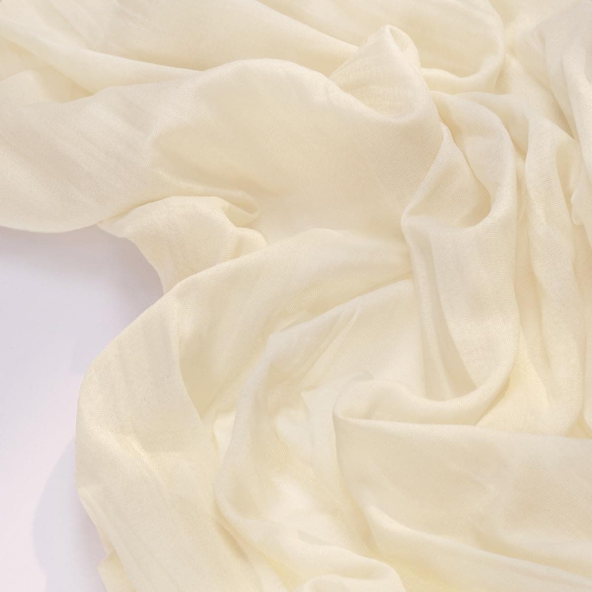 Socomi Beige Cheesecloth Table Runner Easter Spring Boho Rustic Gauze 120 inch 10FT Cheese Cloth Runner for Wedding Party Baby Shower Birthday Home Decor Holiday Decorations — view 2