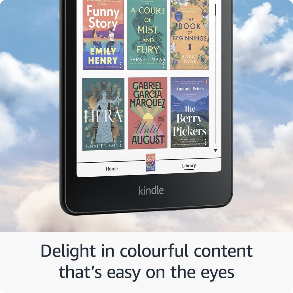 Certified Refurbished Amazon Kindle Colorsoft Signature Edition (newest gen) | With colour display, auto-adjusting front light, wireless charging and long battery life – 32GB — view 3