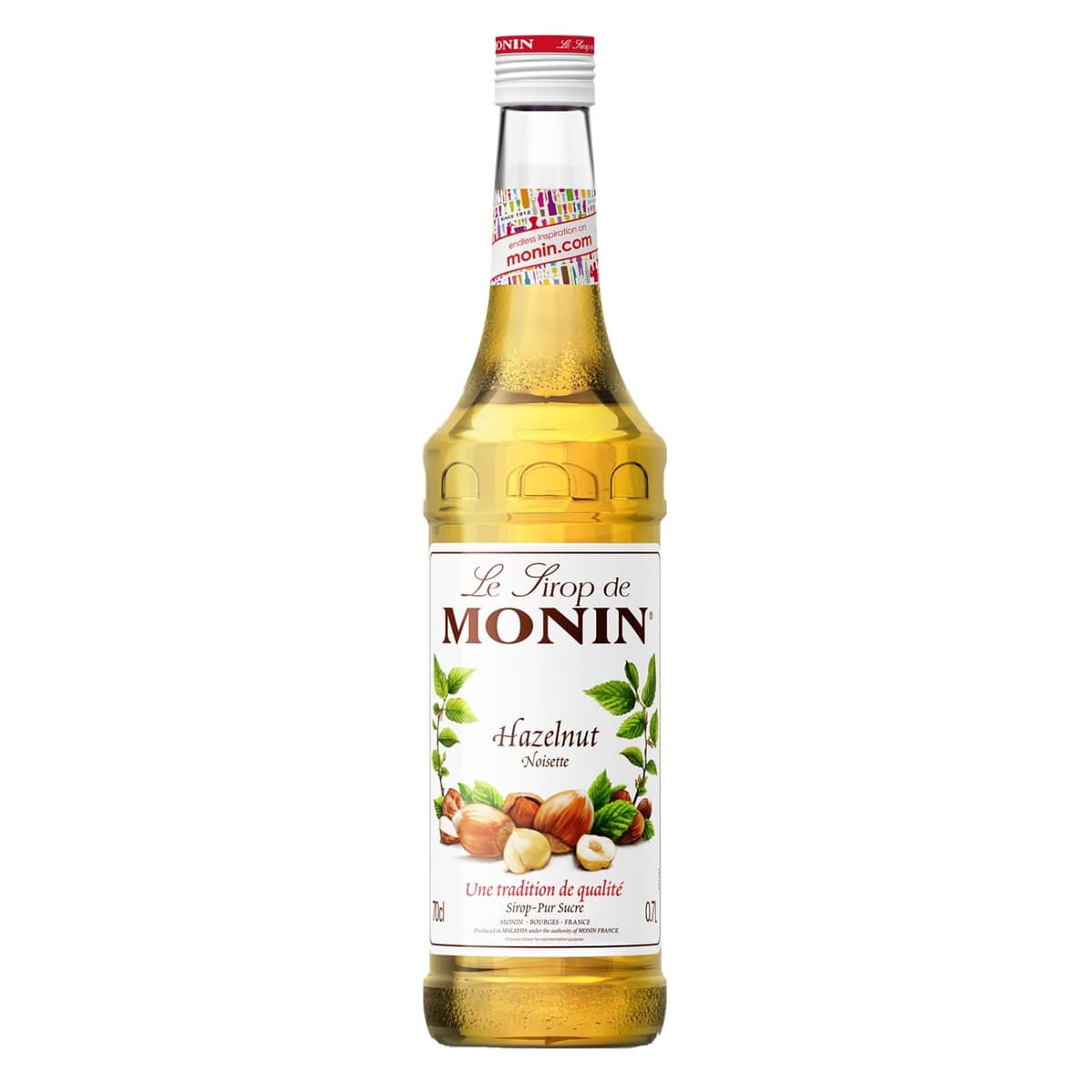 Monin Premium Vanilla Syrup 1L For Coffee And Cocktails. Vegan-Friendly, Allergen-Free, 100 Percent Natural Flavours And Colourings — view 91