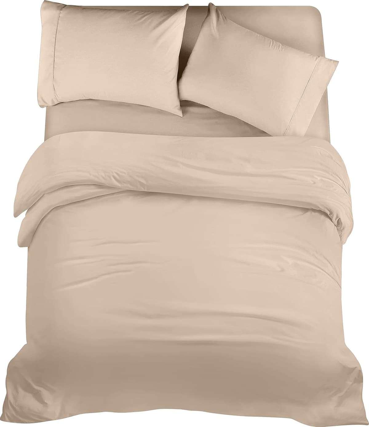 Utopia Bedding 3 Piece Single Bedding Set - Duvet Cover, Fitted Sheet with Pillow case - Soft Brushed Microfiber (Grey) — view 52