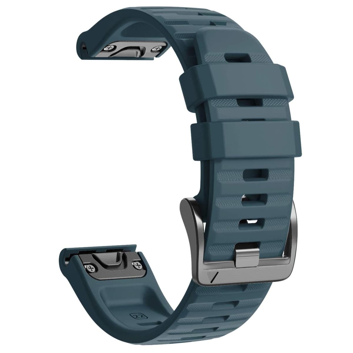NotoCity Corrra para Garmin Fenix 7/6/5/6 Pro/7 Pro/5 Plus, Quickfit 22mm Correa para Garmin Fenix 8/8 pro 47mm, Forerunner 965/955/935, Nylon Correas para Epix Gen 2, Quatix 7(Negro+Verde militar) — view 23