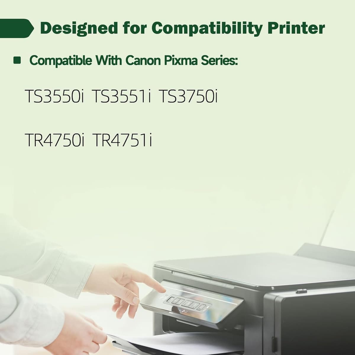 Firstoner 575 576 Ink Cartridges, PG-575 XL CL-576 XL Replacement for Canon 575 576 Ink Cartridges Original for PIXMA TS3550i