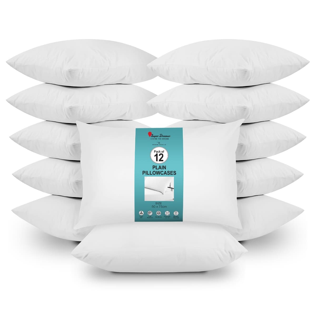GC GAVENO CAVAILIA Fitted Sheet Single Bed (91 x 190cm) - Grey Bedding Sheets - Plain Dyed Microfiber Bed Sheets Single - (10 inch) 25cm Deep Pocket Bottom Sheet - Easycare - Wrinkle & Fade Resistant — view 82