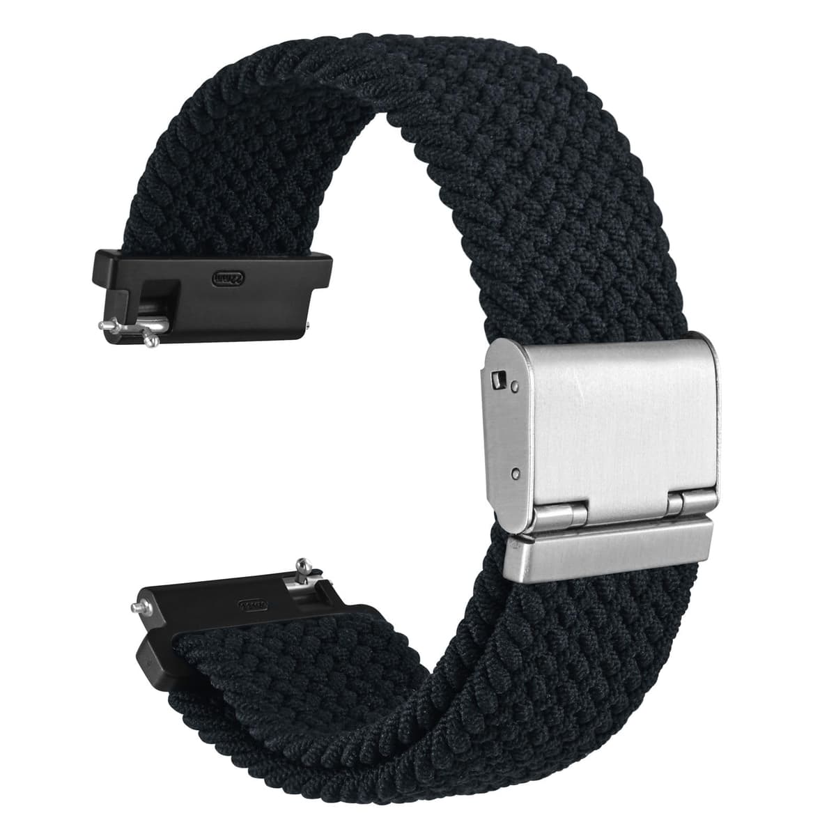 WOCCI Tejido Correas Reloj de Nailon para Hombre y Mujer, Hebilla Ajustable, Liberación Rápida, Trenzado Bandas Deportivas de Repuesto 18mm 19mm 20mm 21mm 22mm — view 13