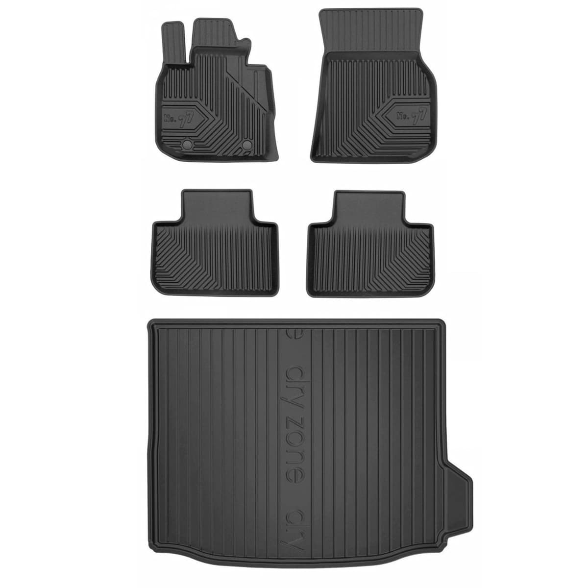 MOTOS Rubber Mats for BMW 3 Series E90 2004-2012 Improve the Comfort of Your Travels with the Non-Slip Carpet Car No.77- Multi-Season Car Mats — view 86