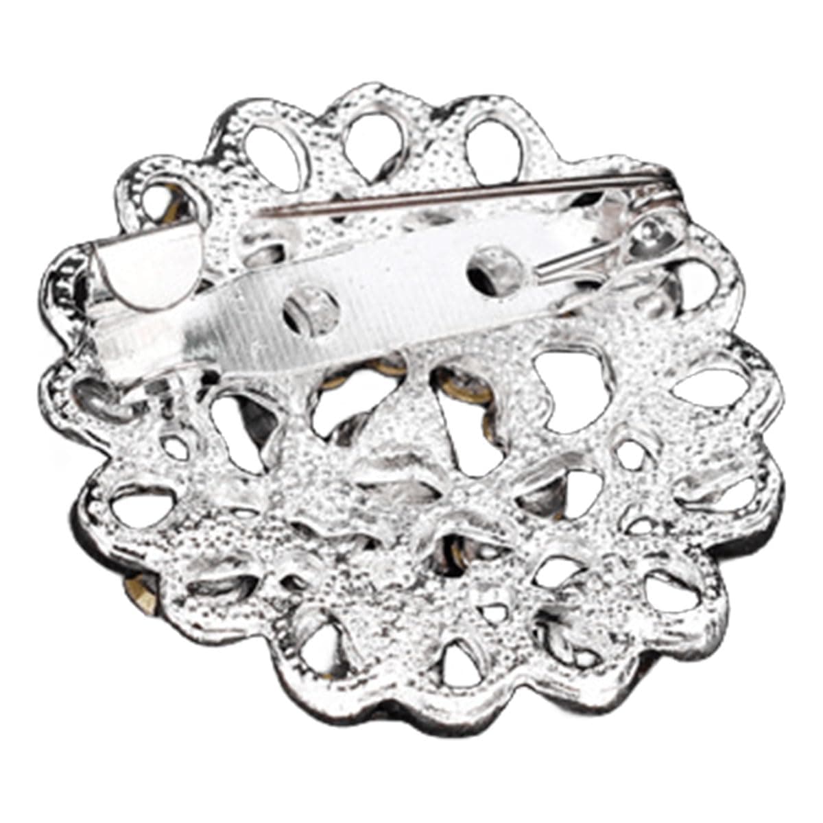 FAIRYGATE Brooch Pins Retro Crystal Rhinestone Brooches for Shirt Collar Decoration, B20 — view 3