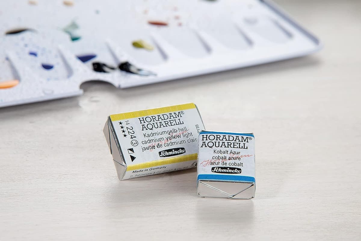 Schmincke - HORADAM® AQUARELL - acuarelas para artistas, turquesa cobalto - 15 ml — view 35