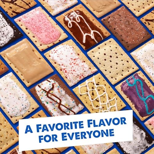 Pop-Tarts Toaster Pastries, Breakfast Foods, Kids Snacks, Value Pack, 4-Flavor Variety Pack (5 Boxes, 60 Pop-Tarts) — view 8