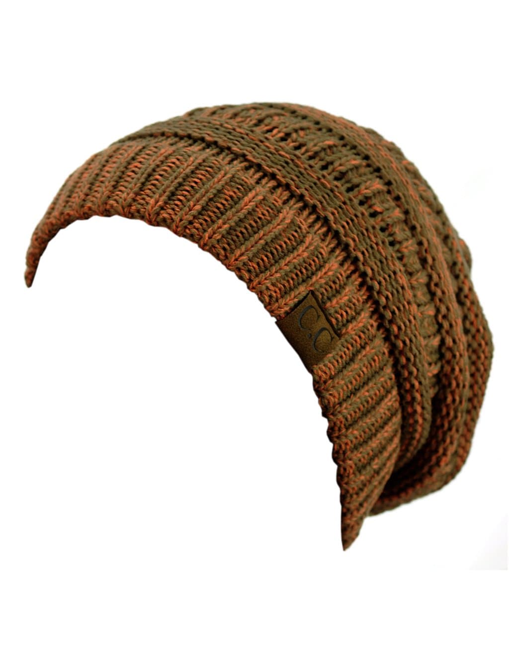 Warm Chunky Soft Stretch Cable Knit Beanie Skully — view 102