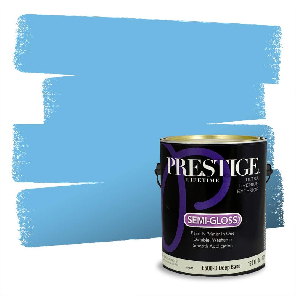 PRESTIGE Paints Interior Paint and Primer In One, 1-Gallon, Semi-Gloss, Comparable Match of Valspar* Dewdrop* — view 1405