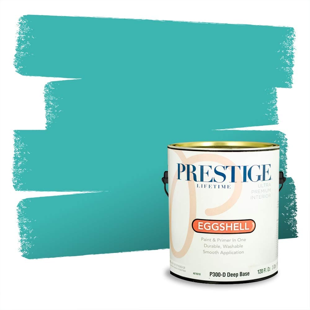 PRESTIGE Paints Interior Paint and Primer In One, 1-Gallon, Semi-Gloss, Comparable Match of Valspar* Dewdrop* — view 198