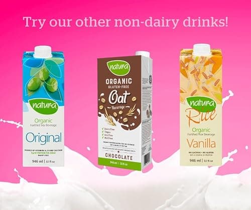 NATURA Fortified Almond Milk - Barista Approved - Gluten Free - Dairy Free - Vegan - Shelf Stable - Plant Based Beverage - Non-GMO - Made in Canada | 946ml — view 4