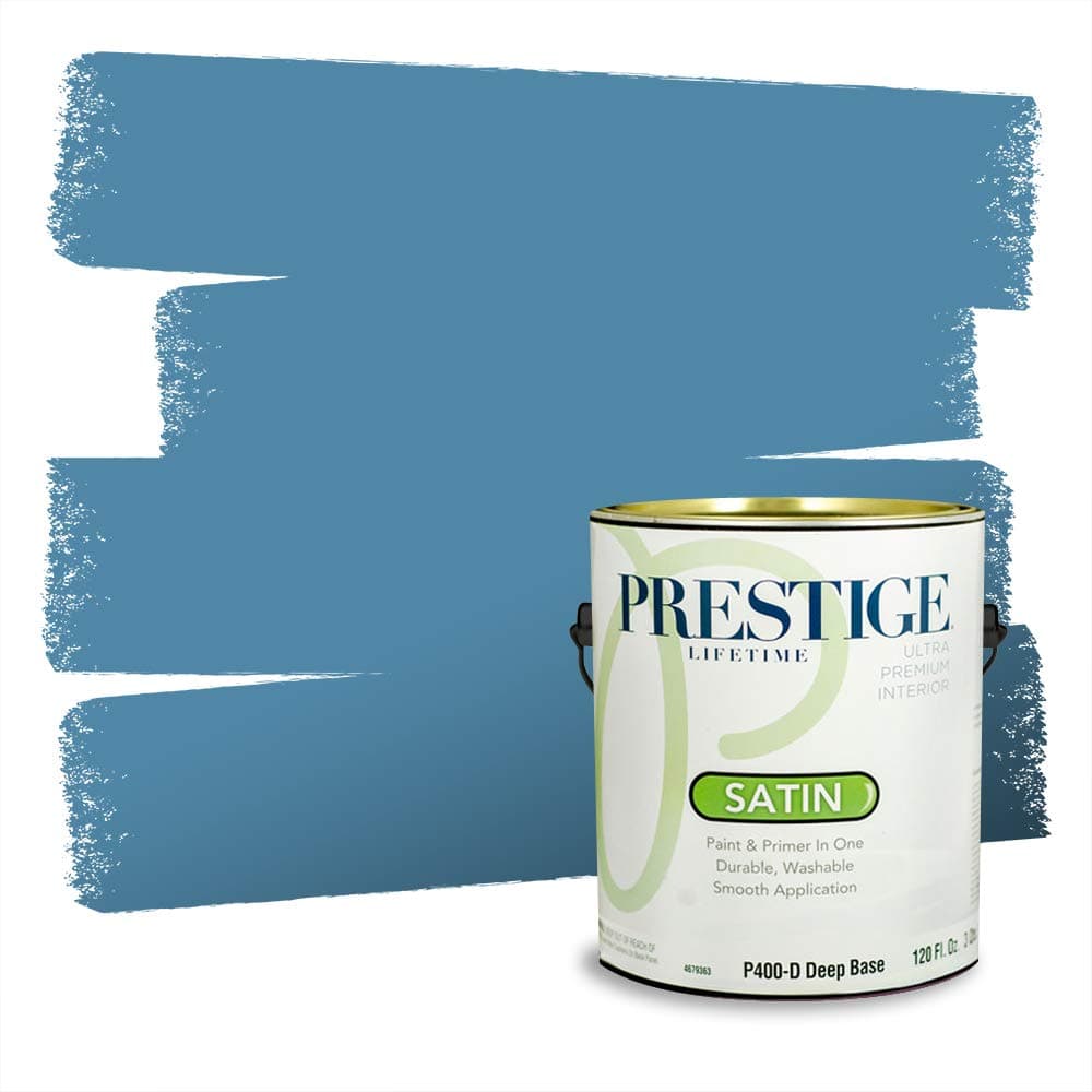 PRESTIGE Paints Interior Paint and Primer In One, 1-Gallon, Semi-Gloss, Comparable Match of Valspar* Dewdrop* — view 19