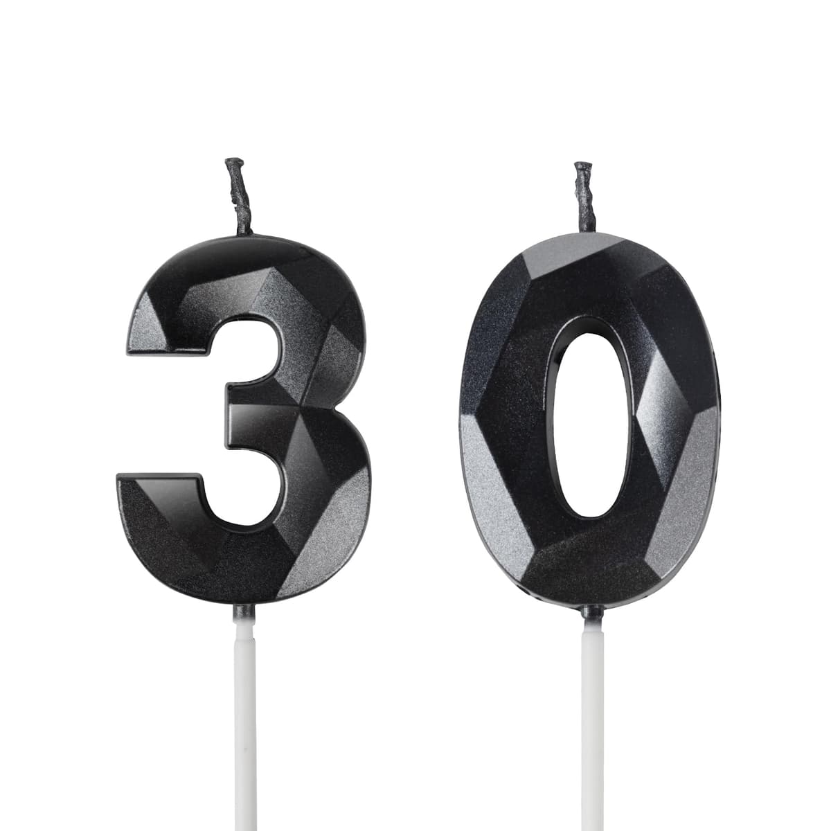 Yiran 50th Birthday Candles, Gold Number 50 Happy Birthday Candles, Cake Topper Decorations for Birthday Party, Wedding Anniversary Celebration Supply — view 68