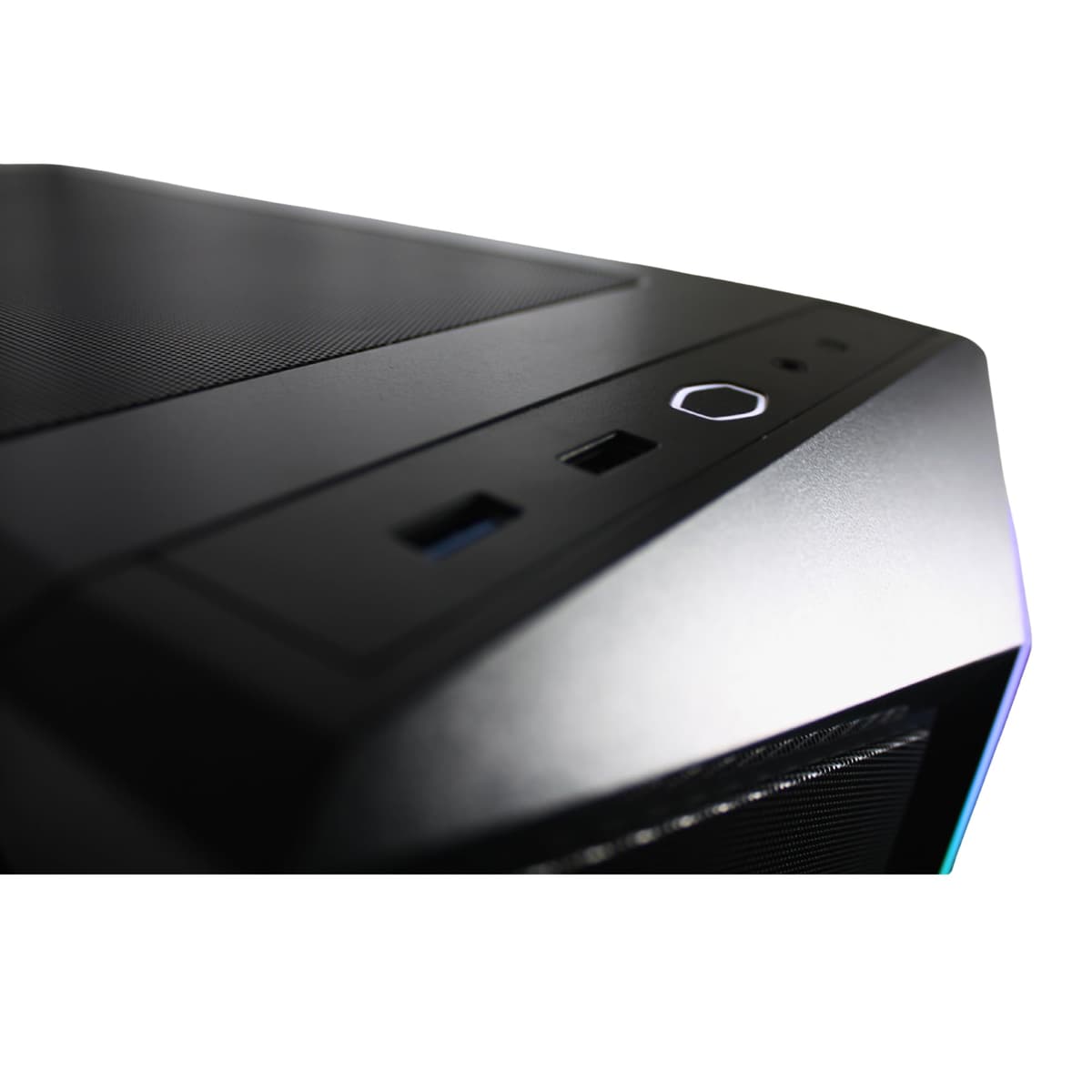 XUM CMP 510 Gaming PC AMD Ryzen 5 5500, RTX 5060 8GB, 32GB DDR4 RAM, 512GB NVMe SSD, 1TB HDD, 650W PSU 80+ Bronze, aRGB, WiFi 5, Windows 11 Home, Creator Gaming, Black Case — view 5