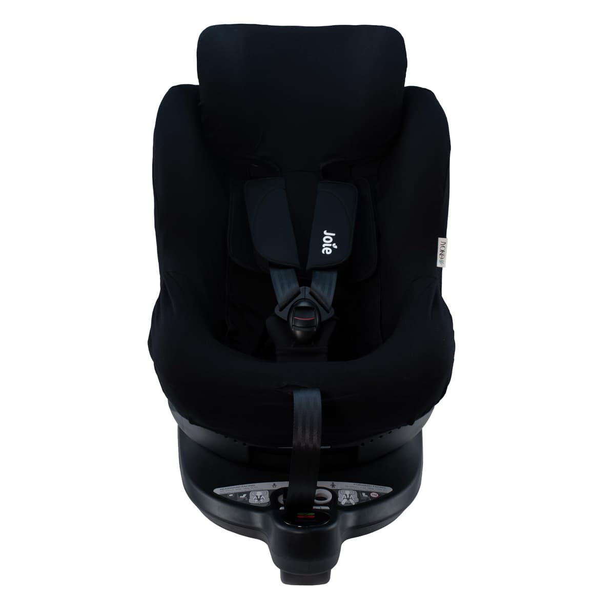 JYOKO Kids Funda de algodón Compatible con Joie Spin 360 y Nuna Rebl (Black Series, Funda Joie I-Spin 360) — view 2