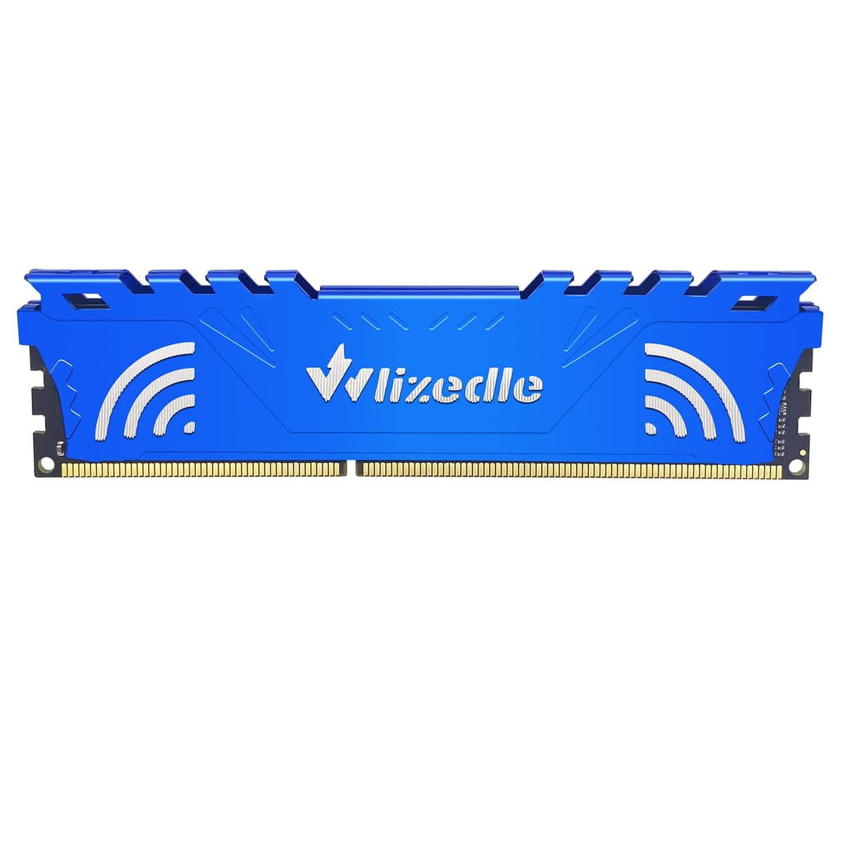 DDR3 8GB Memoria RAM 1333MHz CL9 UDIMM, Memória de Computador PC3-10600 240-Pin 1,5V Non-ECC 2Rx8 Módulo de RAM Upgrade para Ordenador de Sobremesa(Azul)