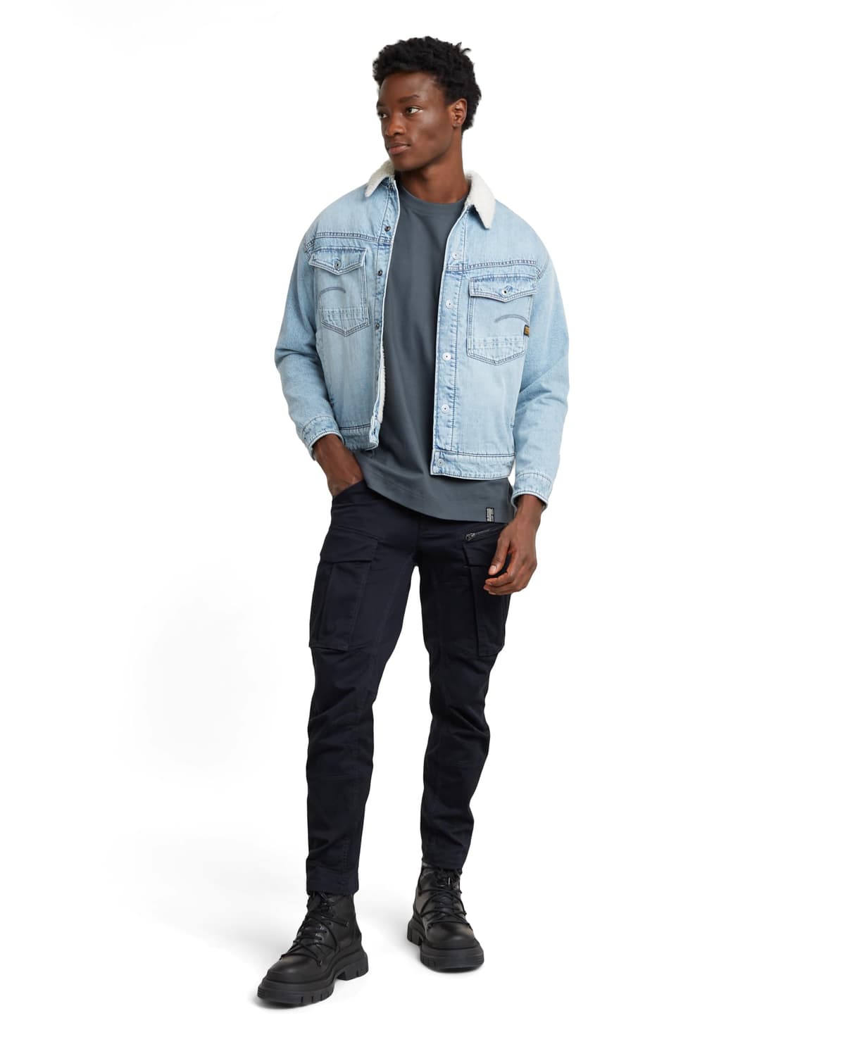G-Star Rovic Zip 3D Regular Tapered Pants para Hombre — view 3