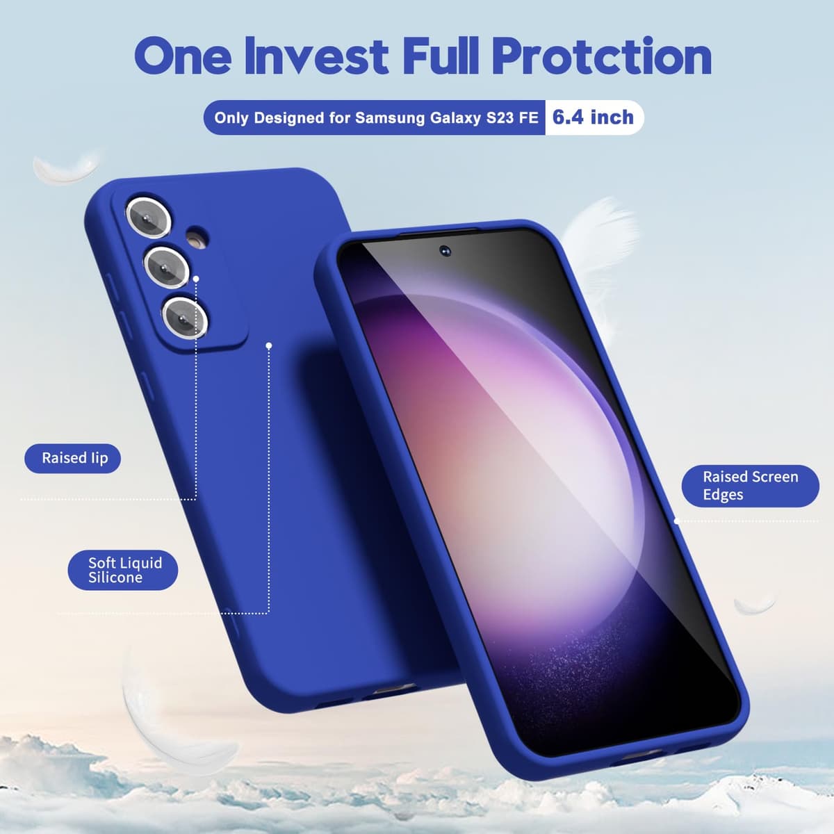 oakxco for Samsung Galaxy S24 Ultra Phone Case Liquid Silicone, Thin Slim Soft Rubber Gel TPU Plain Simple Cover for Women Girl Cute, Matte Solid Color, Brown Khaki Nude — view 660
