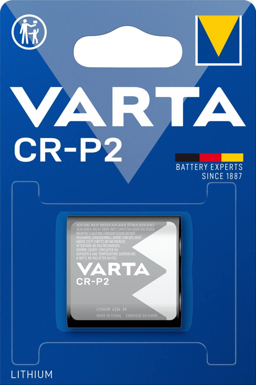 Varta Pila de botón alcalina de 12 V Electronics V23GA, pilas de botón en un blíster original de 2 unidades, plateado — view 9