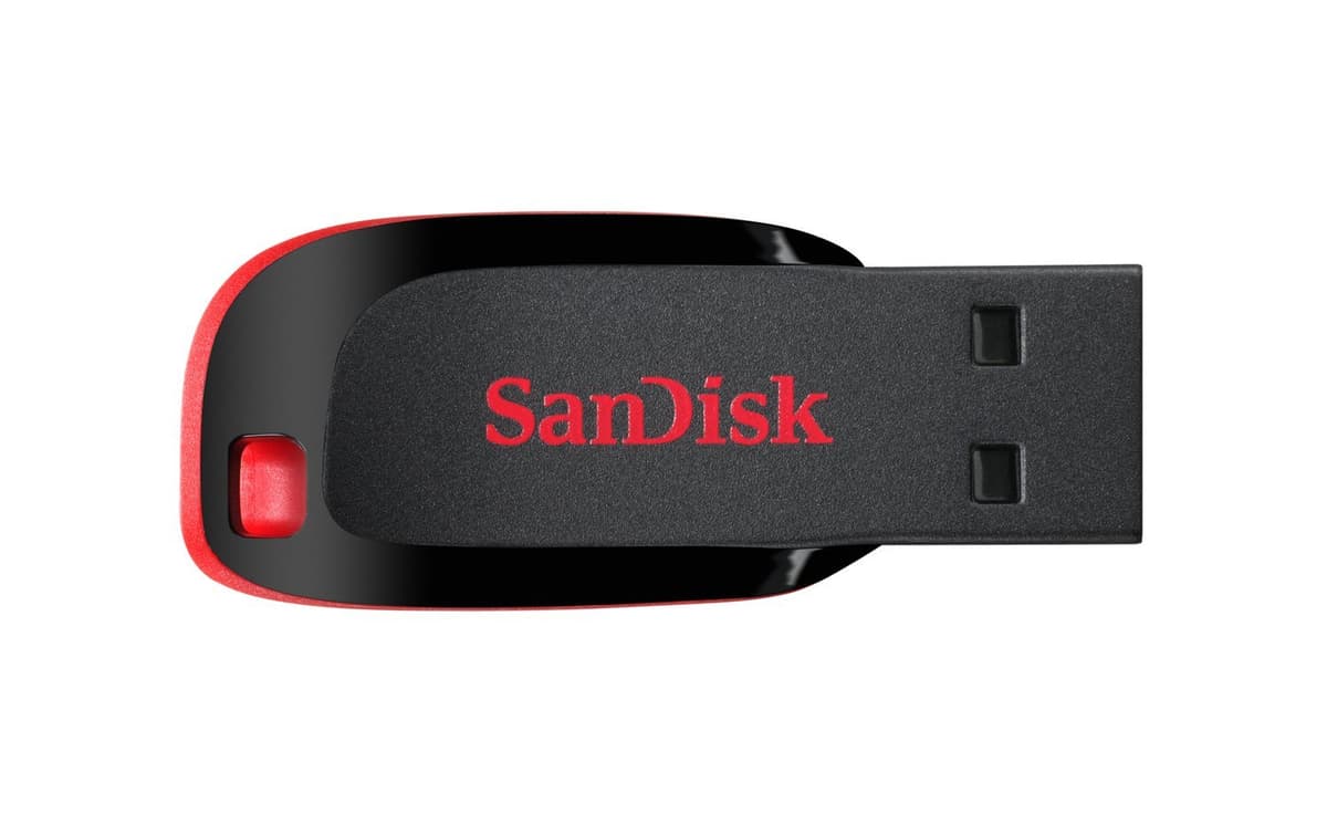 SanDisk 32 GB Cruzer Blade USB 2.0 Flash Drive - Black — view 17