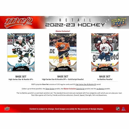 2022-23 Upper Deck MVP Hockey Trading Cards Factory Box Set — view 2