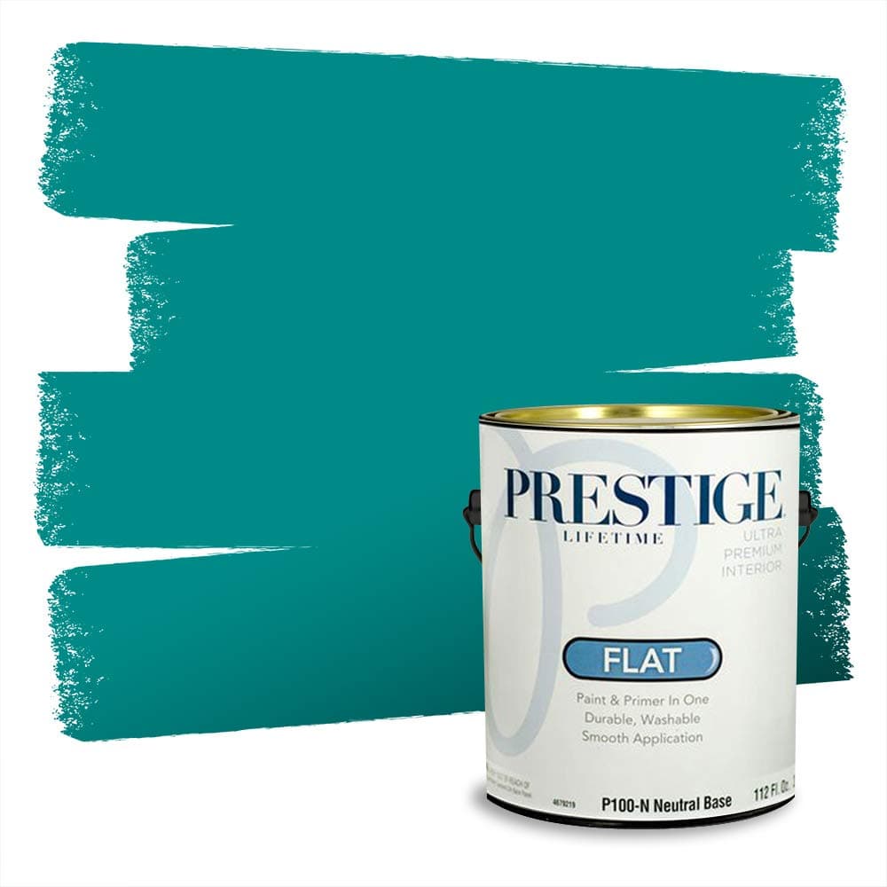 PRESTIGE Paints Interior Paint and Primer In One, 1-Gallon, Semi-Gloss, Comparable Match of Valspar* Dewdrop* — view 212