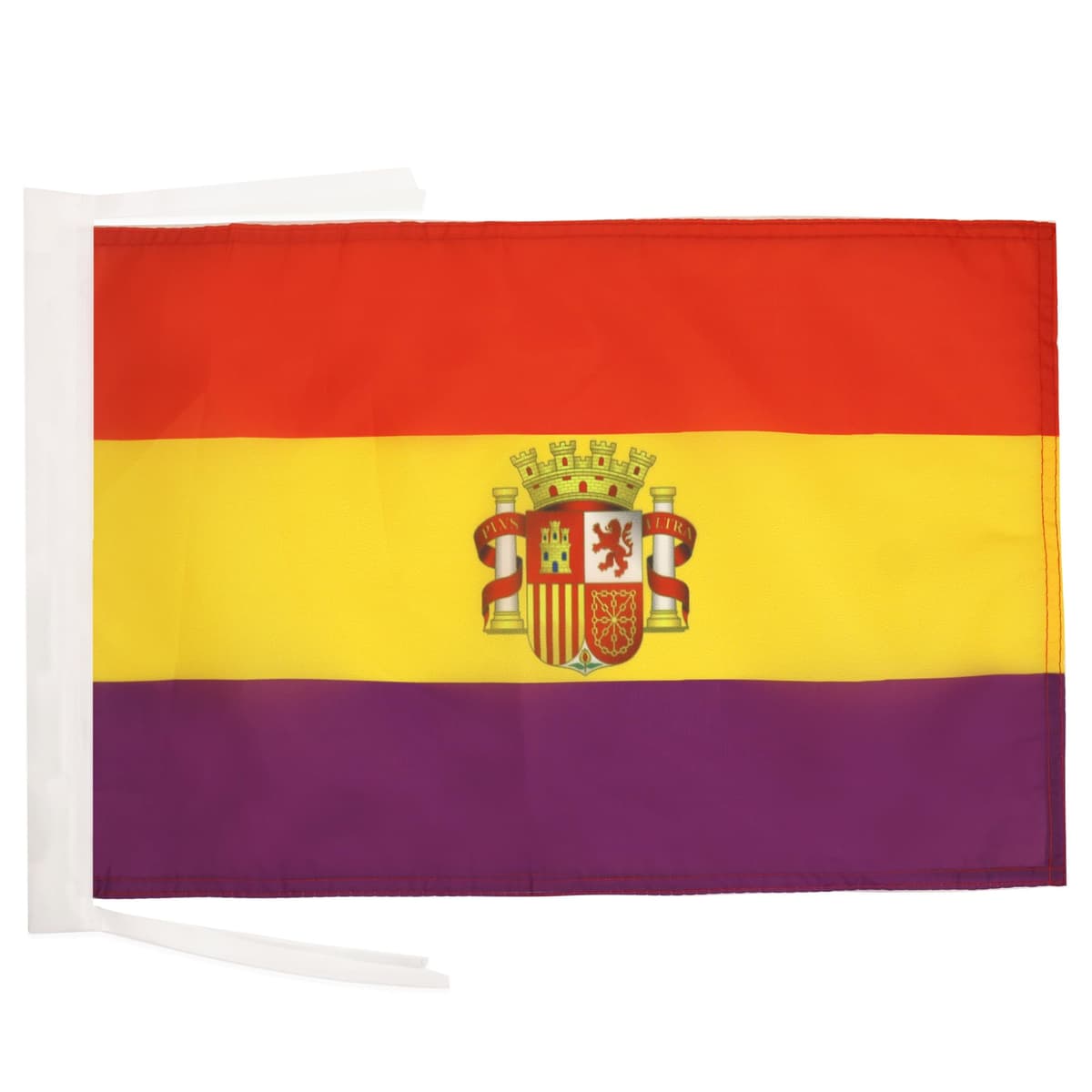 AZ FLAG Bandera de ESPAÑA SIN Armas 45x30cm - BANDERINA ESPAÑOLA SIN Escudo 30 x 45 cm cordeles — view 60