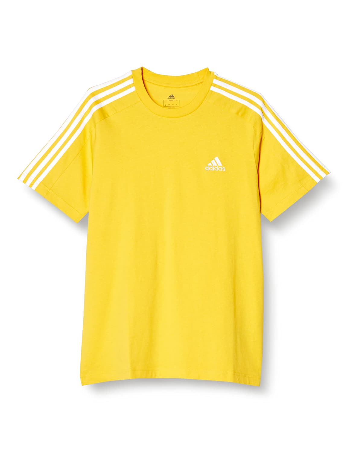 adidas Essentials Single Jersey 3-Stripes tee Camiseta de Manga Corta Hombre (Pack de 1) — view 27