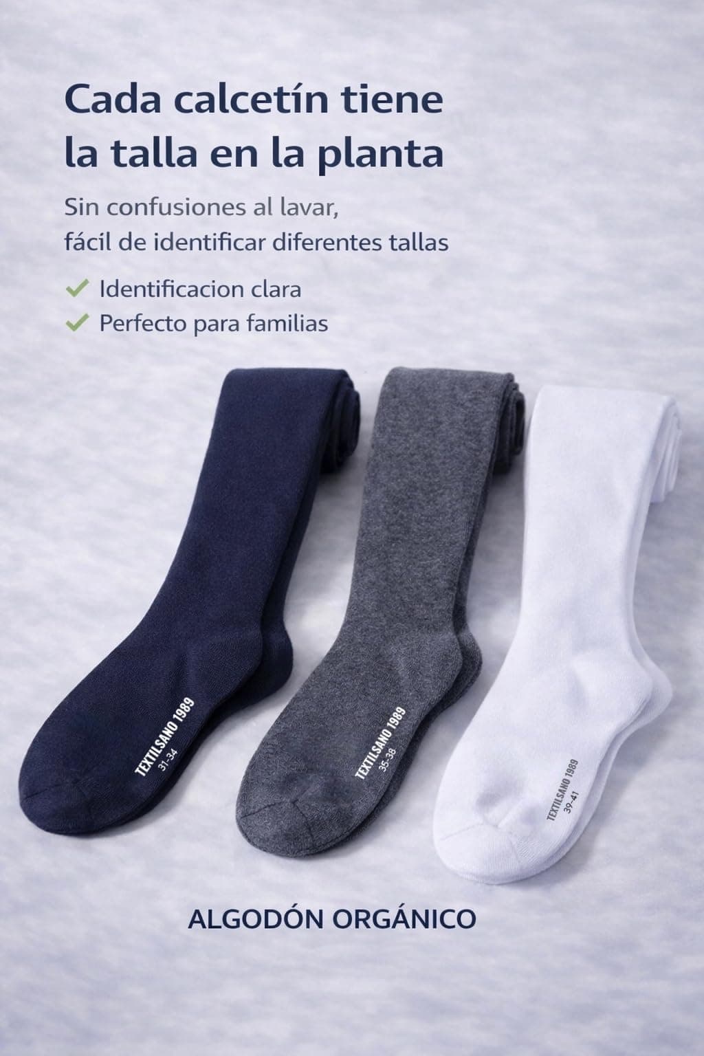 CYS Calcetines 6 Pares De Colegio Escolares Medias Largos Altos Algodón Hasta rodillas Lisos Para Niñas Niños Infantiles Uniformes Unisex — view 6