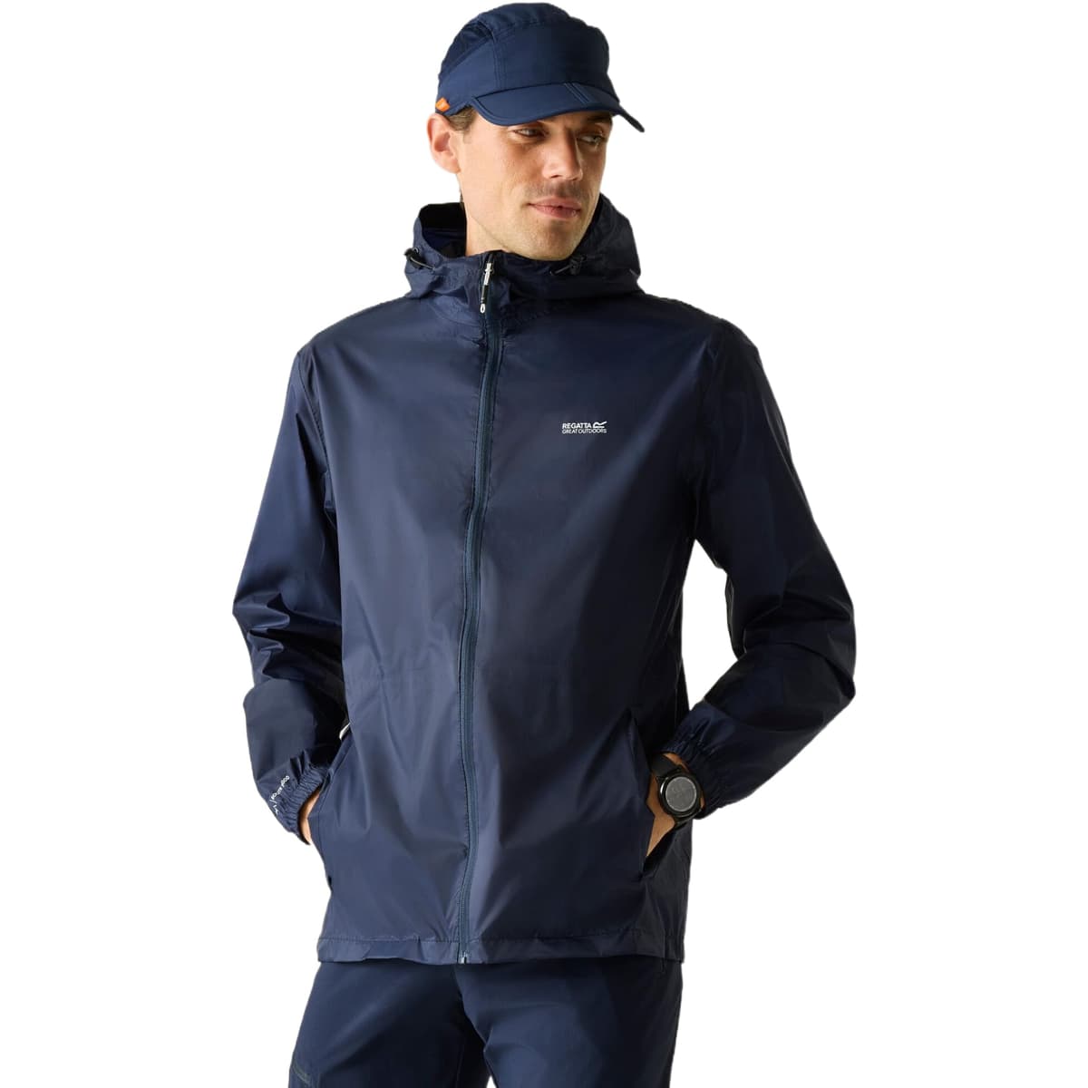 Regatta Men's Pack It Jacket, Waterproof, Breathable & Lightweight - Perfect for Outdoors, Rain, Walking, Hiking & Camping — view 9
