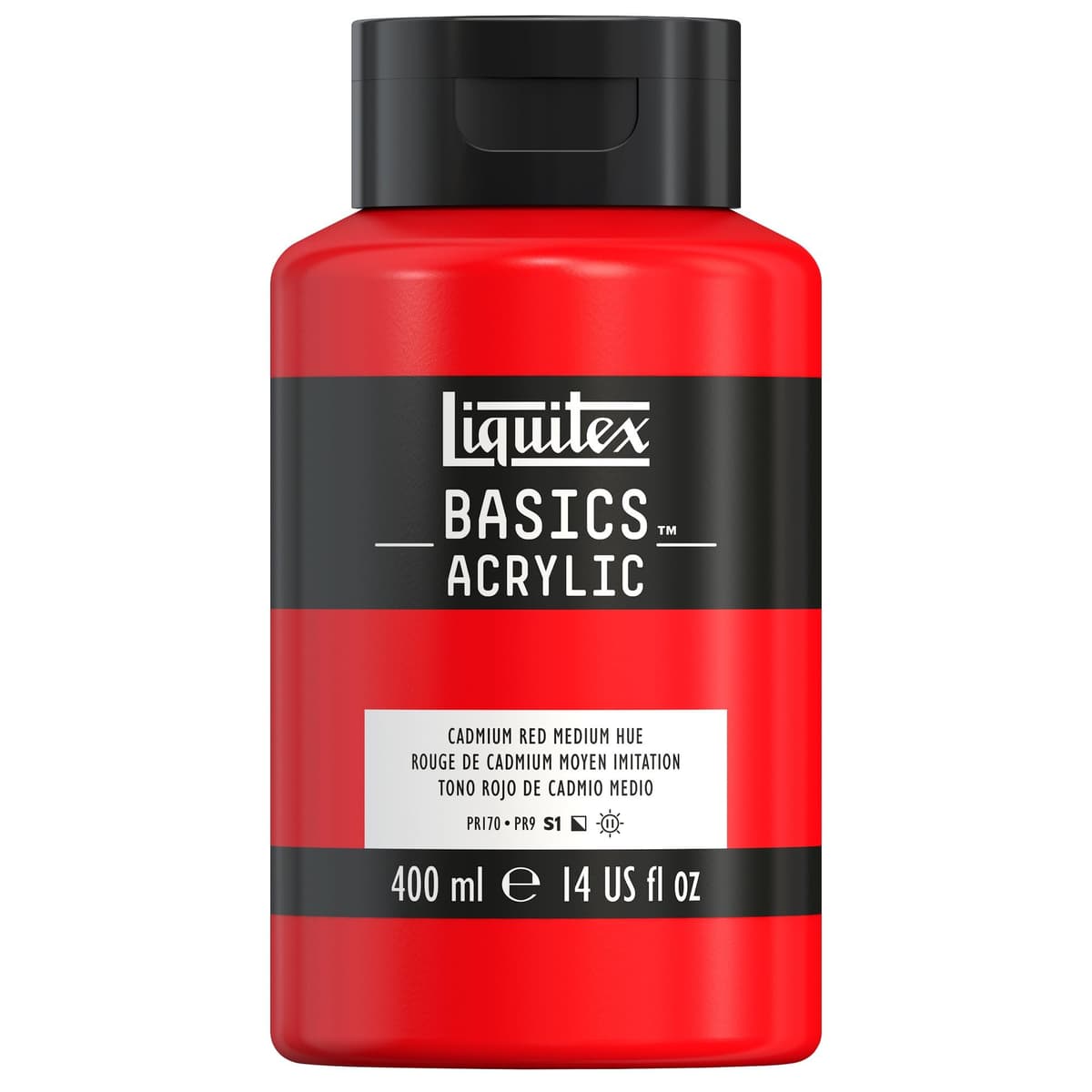 LIQUITEX Basics Acrylic Paint, Mars Black, 118 ml Tube — view 108