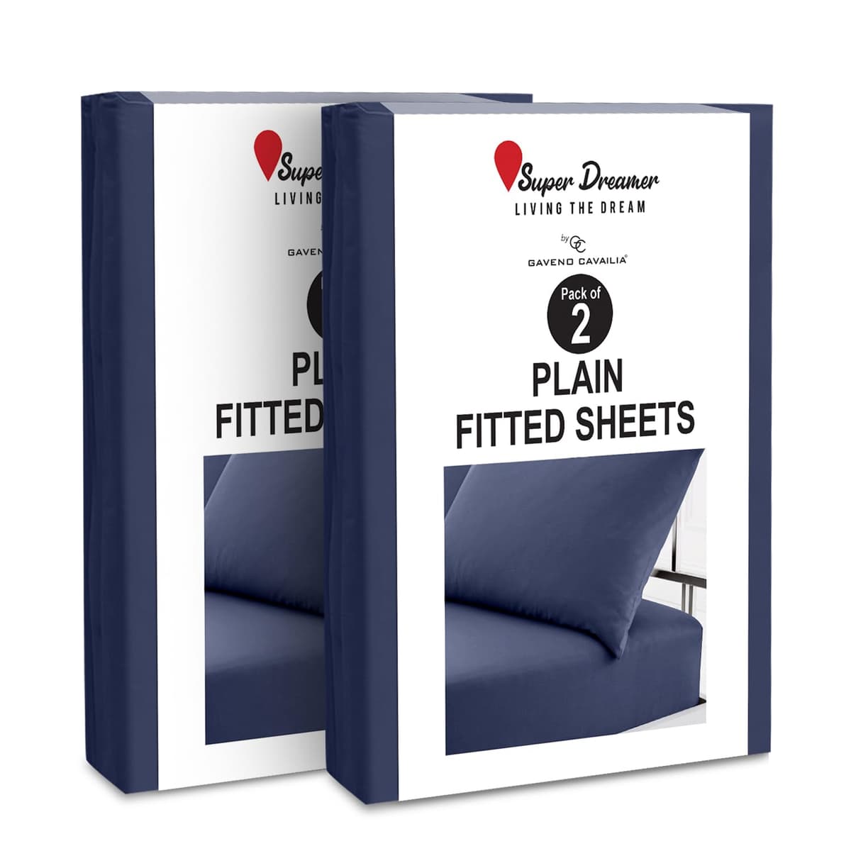 GC GAVENO CAVAILIA Fitted Sheet Single Bed (91 x 190cm) - Grey Bedding Sheets - Plain Dyed Microfiber Bed Sheets Single - (10 inch) 25cm Deep Pocket Bottom Sheet - Easycare - Wrinkle & Fade Resistant — view 31