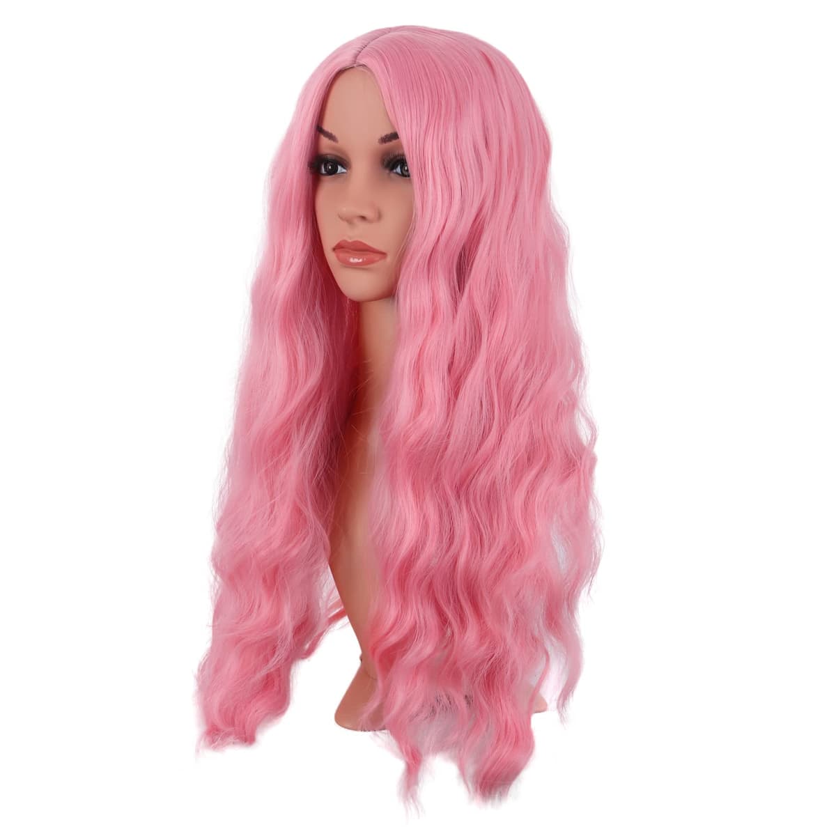 Mapofbeauty 32 Pulgadas/80cm de Luz Rubia Pelo Largo Rizado Ondulado Peluca Cosplay Peluca — view 50