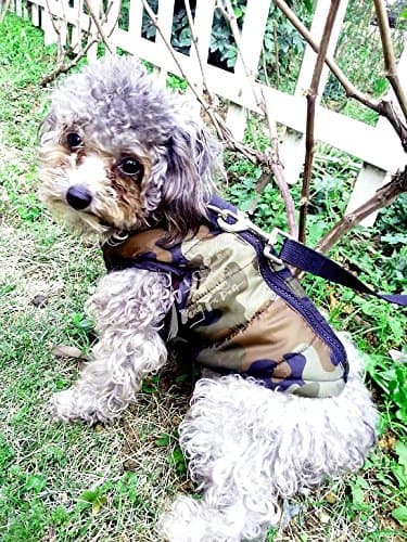 MaruPet Winter Waterproof Windproof Vest Coat for Small Dogs - Warm Jacket for Cold Weather - Suitable for Teddy, Chihuahua, Yorkshire (Not for Large Dogs) - Camouflage M — view 3