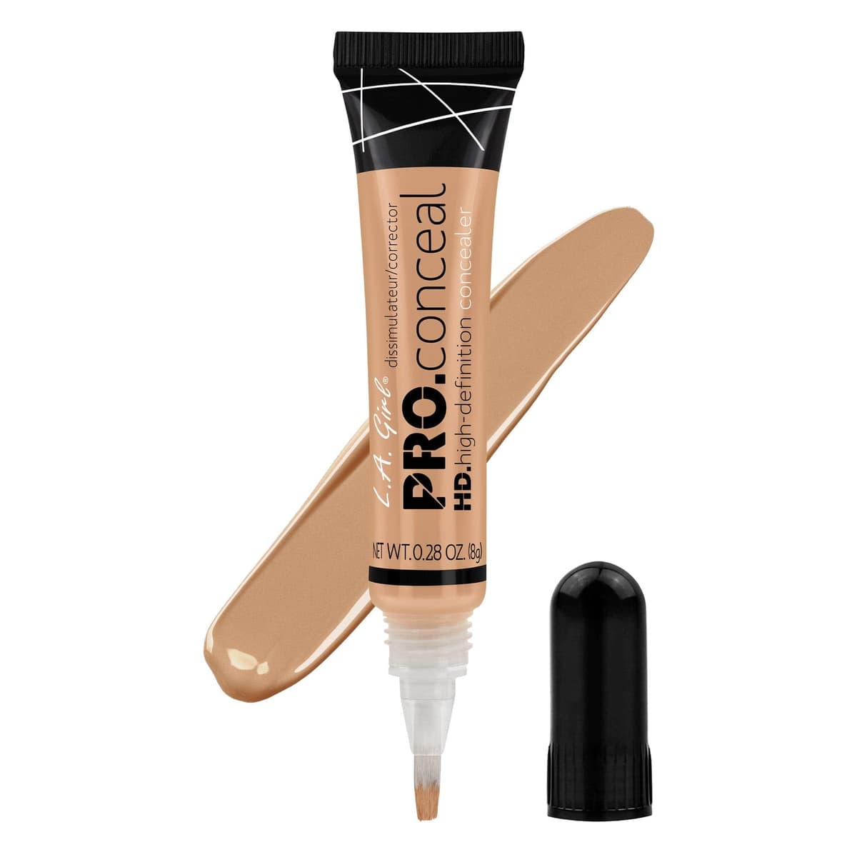 L.A. Girl - Corrector HD Pro Conceal | Cobertura completa | Aspecto natural | Minimiza líneas finas | Resistente | Larga duración, Light Yellow, 8 g — view 35