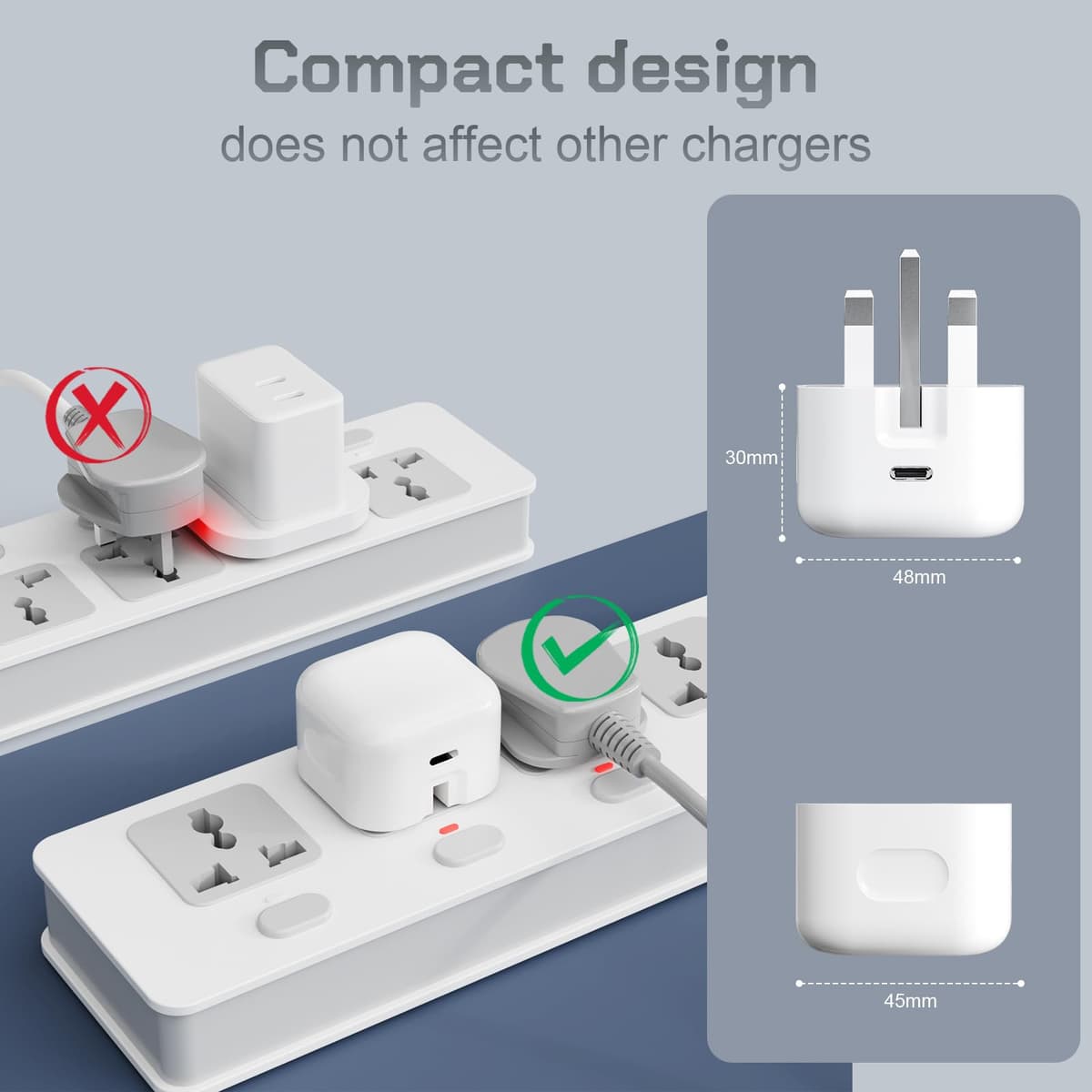 for iPhone Charger,【Apple MFI Certified】25W PD Fast Charger Plug for iPhone 14/14 Pro/14 Pro Max/13/13Pro/13Pro Max/12/12 Pro/12 Pro Max/11/11Pro/11 Pro Max/ipad [4th-9th]/ ipad mini [2nd-5th] — view 3