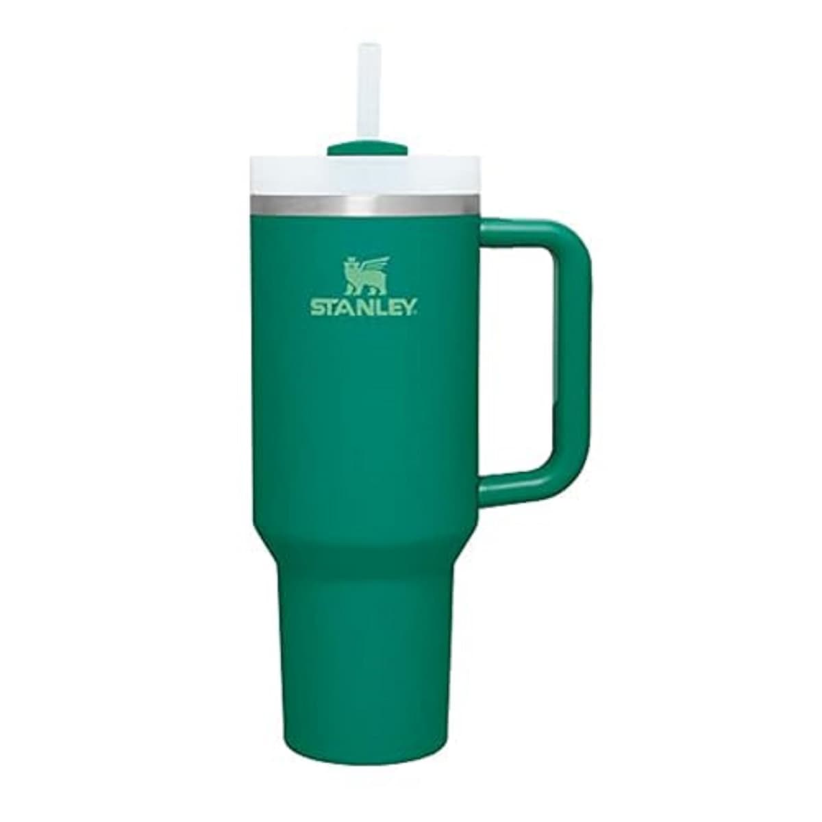 Stanley Quencher - Vaso H2.0 con mango - 1200 ml - Tapa de rosca con pajita incluida - Antifugas y portavasos de coche compatible para viajes - Vaso térmico de acero — view 43