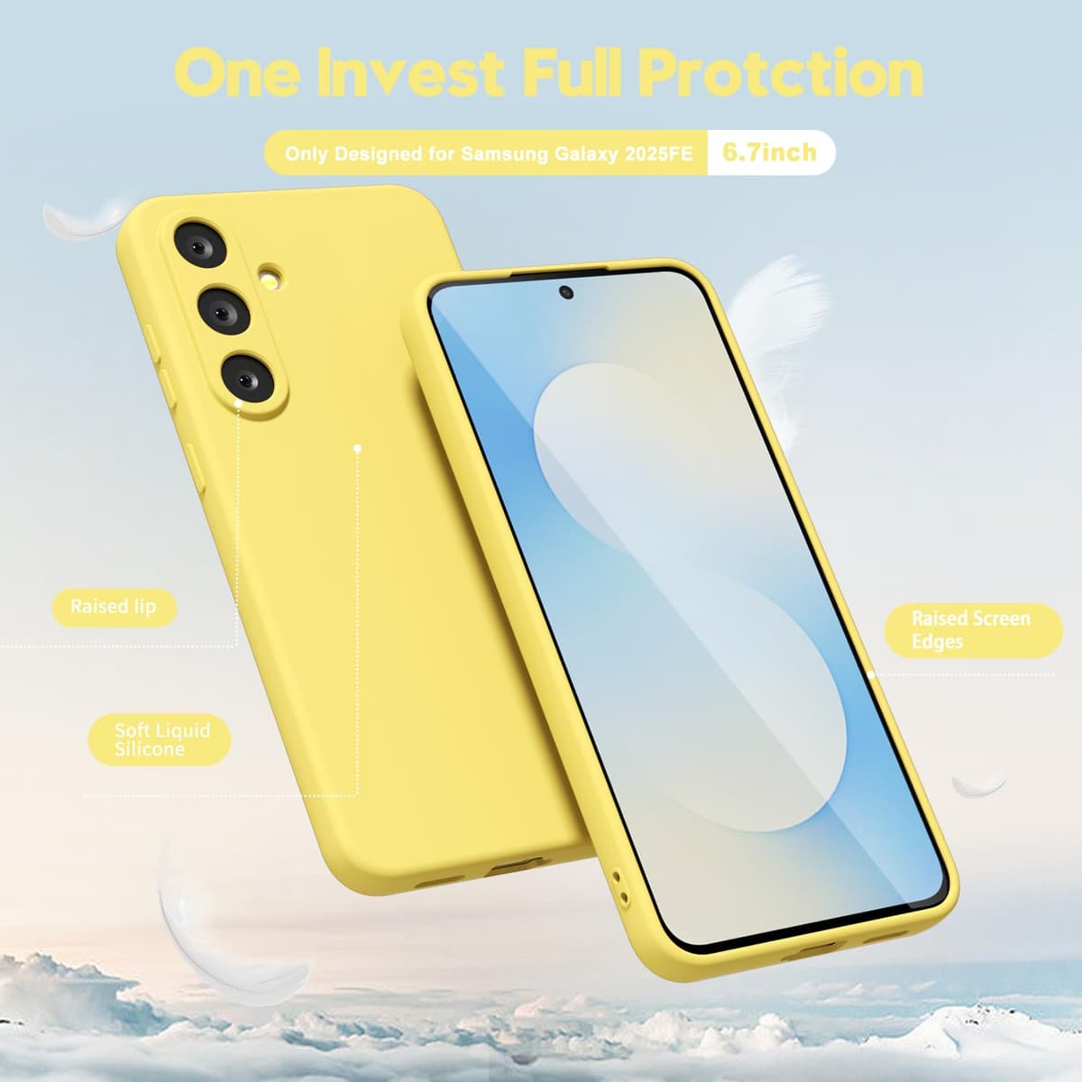 oakxco for Samsung Galaxy S24 Ultra Phone Case Liquid Silicone, Thin Slim Soft Rubber Gel TPU Plain Simple Cover for Women Girl Cute, Matte Solid Color, Brown Khaki Nude — view 165