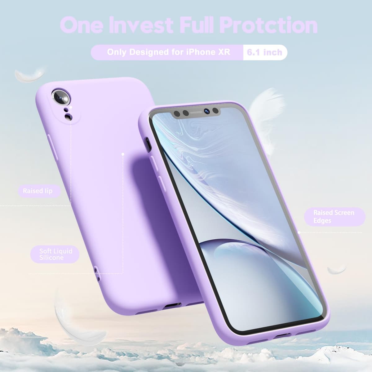 oakxco for iPhone 17 Pro Max Phone Case Liquid Silicone, Cute Thin Slim Grip Soft Rubber Gel for Women Men, Smooth Matte TPU Plain Solid Color Girly Simple Case with Camera Cover, Light Pink — view 889