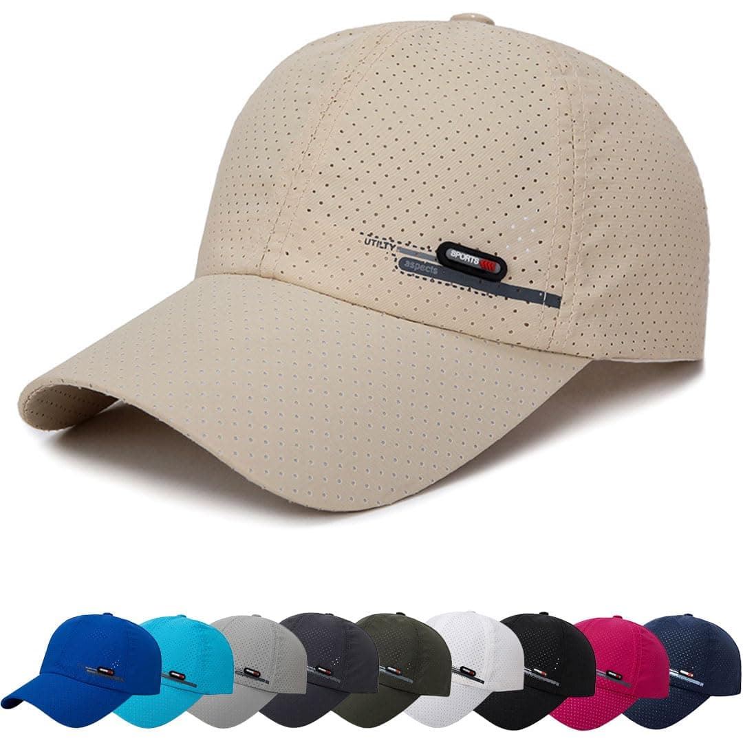 Gorra de BéIsbol de Transpirable para Hombre Gorra el Sol Moda Gorra Running Hombre Mujer Ajustable Sombrero Verano Gorra Beisbol — view 12