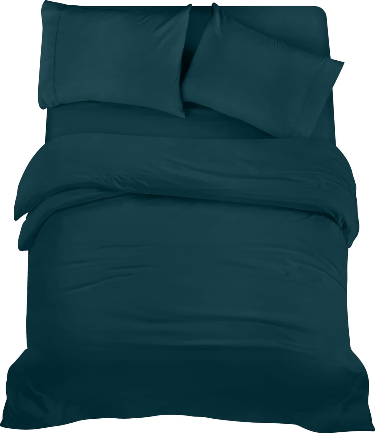 Utopia Bedding 3 Piece Single Bedding Set - Duvet Cover, Fitted Sheet with Pillow case - Soft Brushed Microfiber (Grey) — view 57