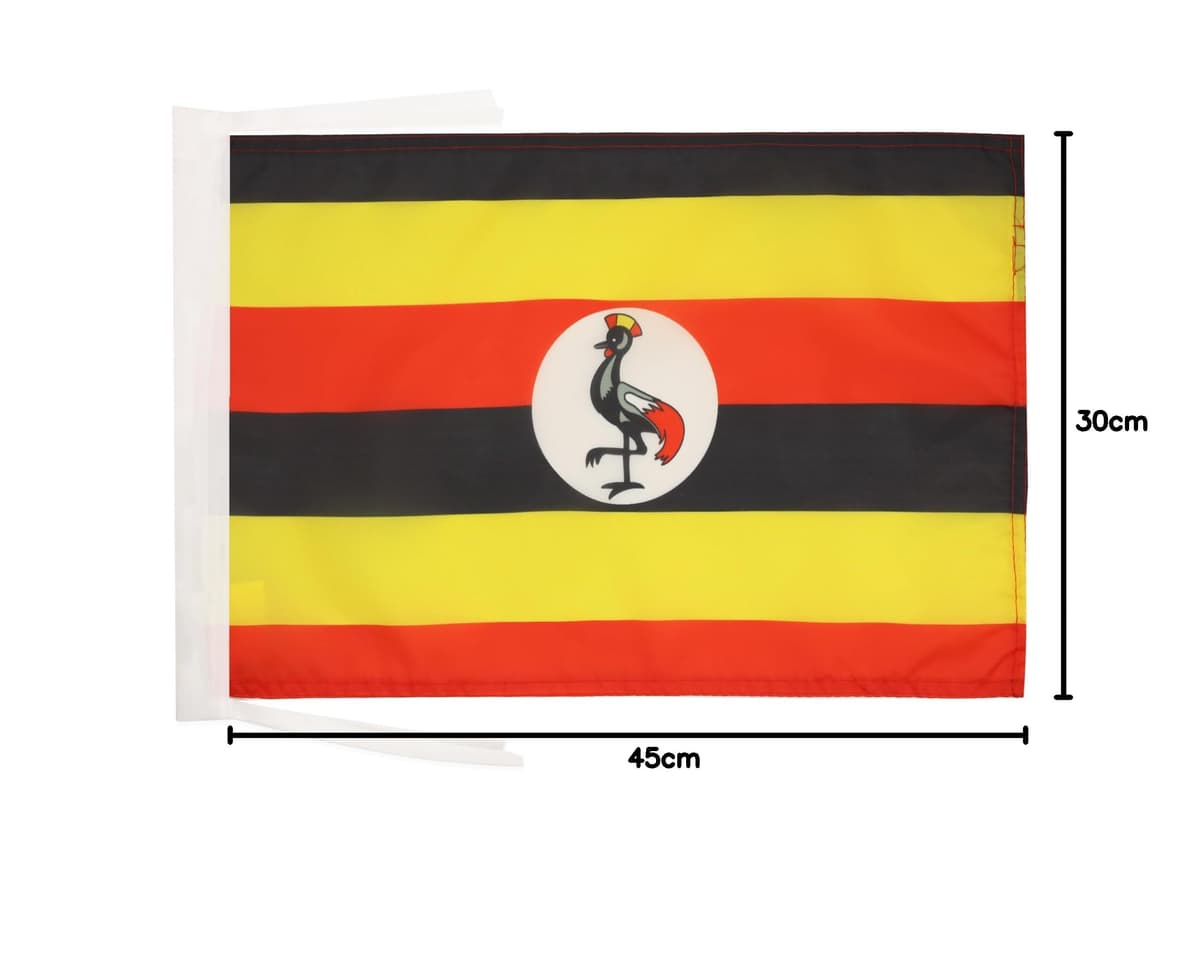 AZ FLAG Bandera de ESPAÑA SIN Armas 45x30cm - BANDERINA ESPAÑOLA SIN Escudo 30 x 45 cm cordeles — view 240