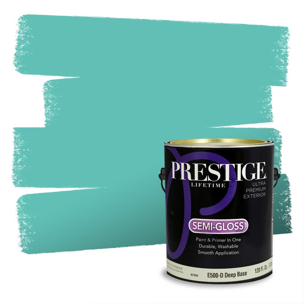 PRESTIGE Paints Interior Paint and Primer In One, 1-Gallon, Semi-Gloss, Comparable Match of Valspar* Dewdrop* — view 1648