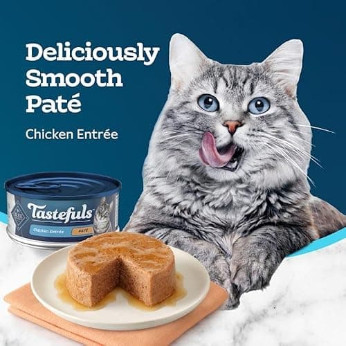 Blue Buffalo Tastefuls Flaked Chicken Pate Natural Wet Food for Adult Cats, 5.5 oz., Case of 12 — view 3