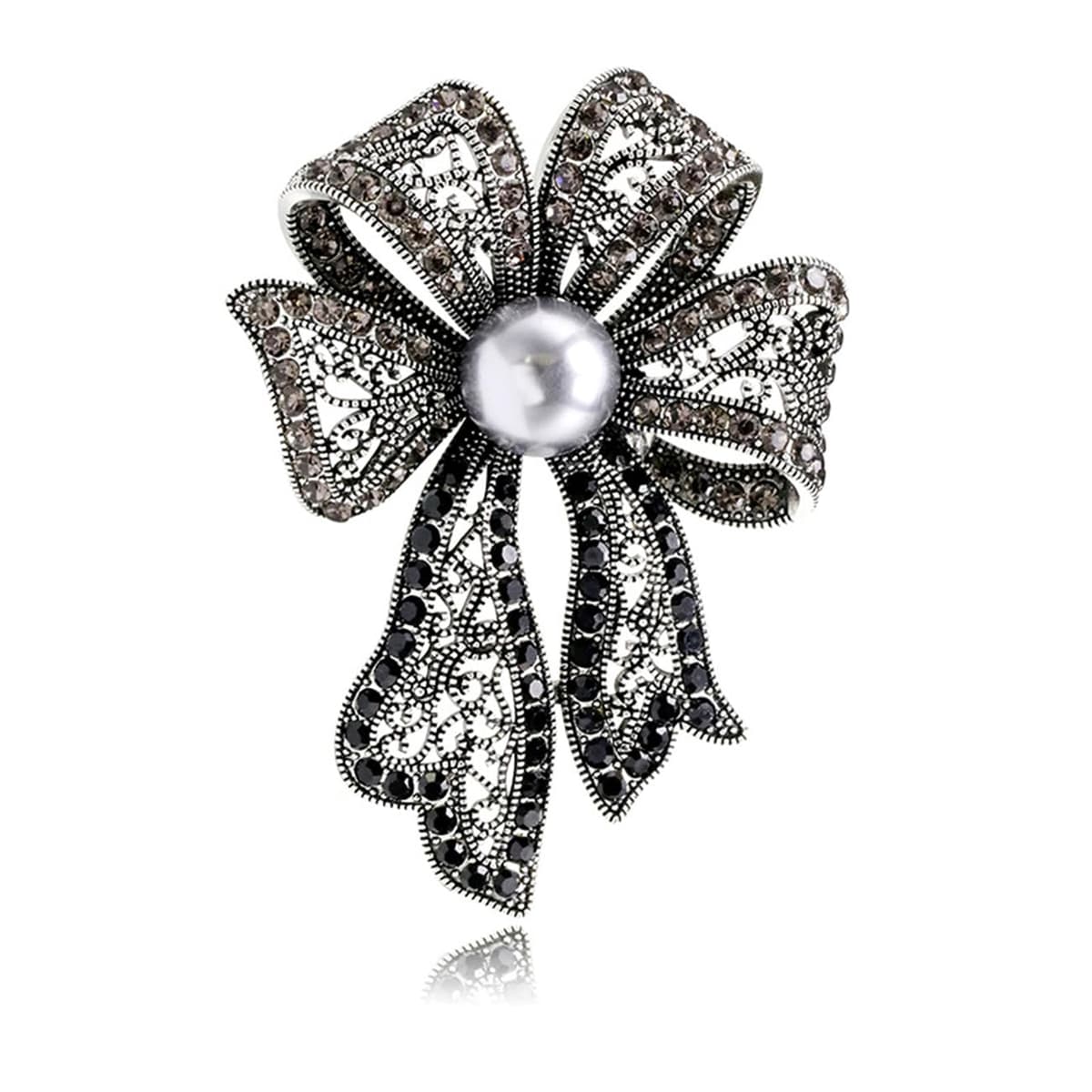 FAIRYGATE Brooches Enamel Brooch for Men Women Retro Rhinestone Lapel Pin Clothing Hat Decoration，B38 — view 7