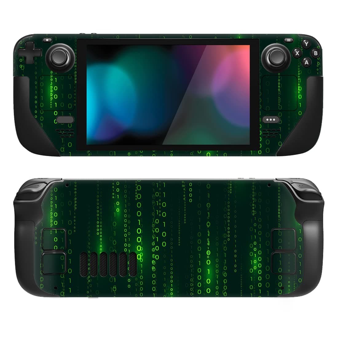 playvital Full Set Protective Skin Decal for Steam Deck LCD, Custom Stickers Vinyl Cover for Steam Deck OLED - Classics SNES Style — view 28