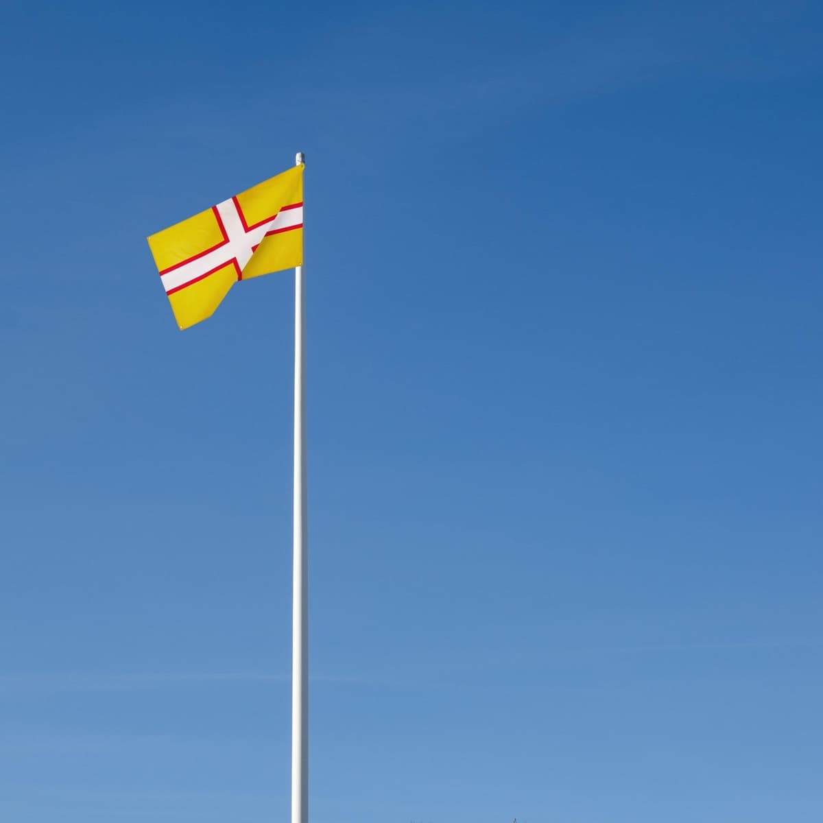Runesol Cornwall Flag - 91x152cm, 3ft x 5ft, Cornish Flag, 4 Grommets, Eyelet in Every Corner, Premium Quality, Inside & Outside Use, Vivid Colours — view 1267