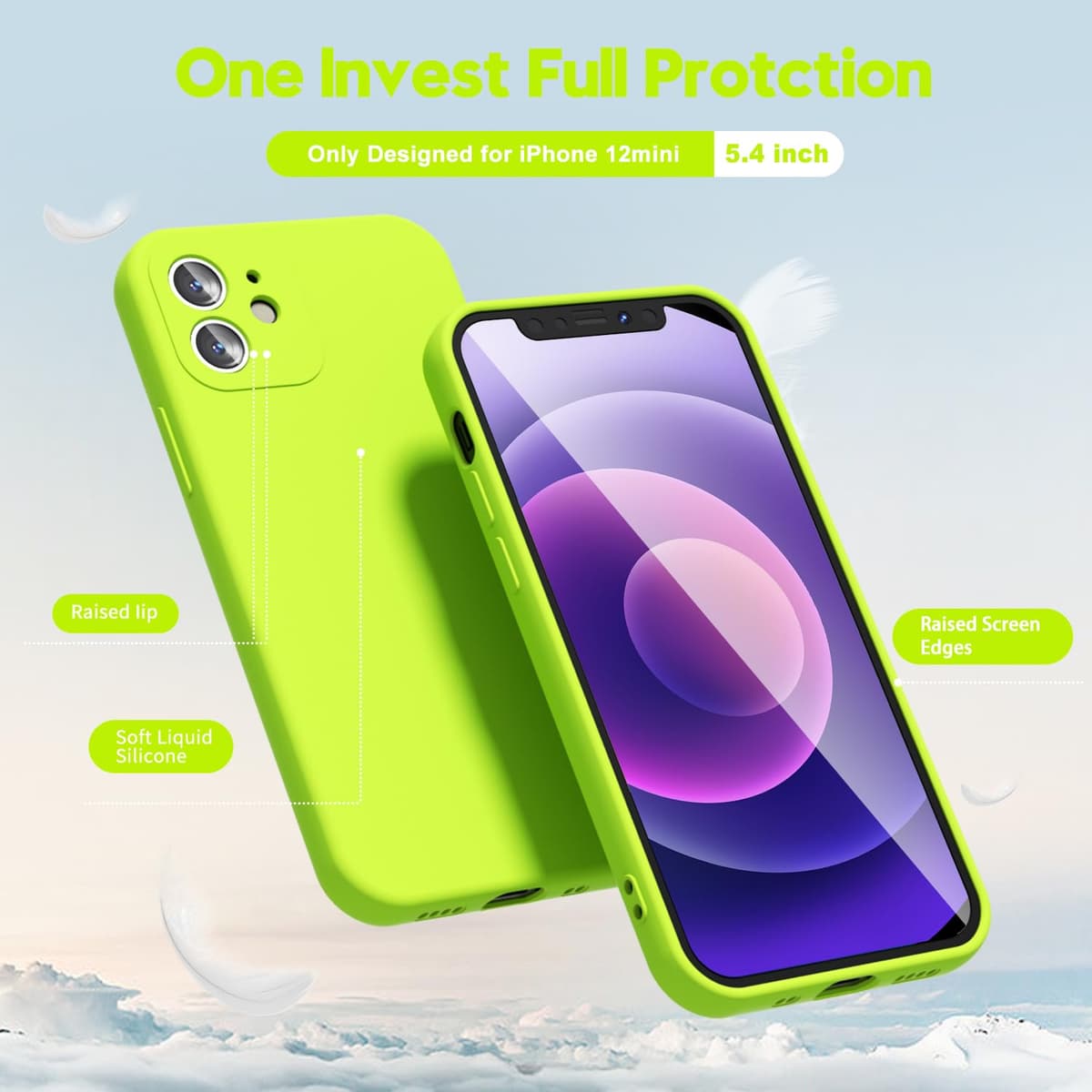 oakxco for iPhone 17 Pro Max Phone Case Liquid Silicone, Cute Thin Slim Grip Soft Rubber Gel for Women Men, Smooth Matte TPU Plain Solid Color Girly Simple Case with Camera Cover, Light Pink — view 1601