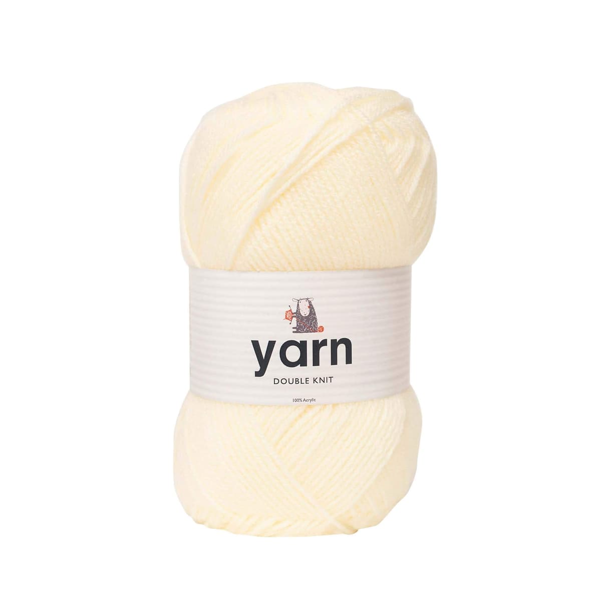 Korbond DK Beige Yarn - 100g Acrylic Wool - Lightweight, Hypoallergenic & Durable Double Knit Crochet Yarn Knitting Wool (290m Total) — view 49